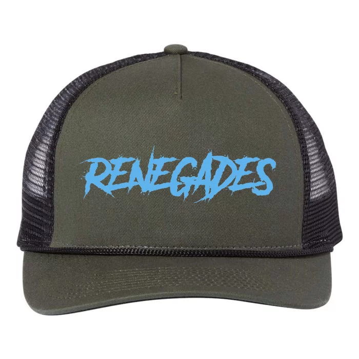 Renegades Arlington Football Tailgate Retro Rope Trucker Hat Cap