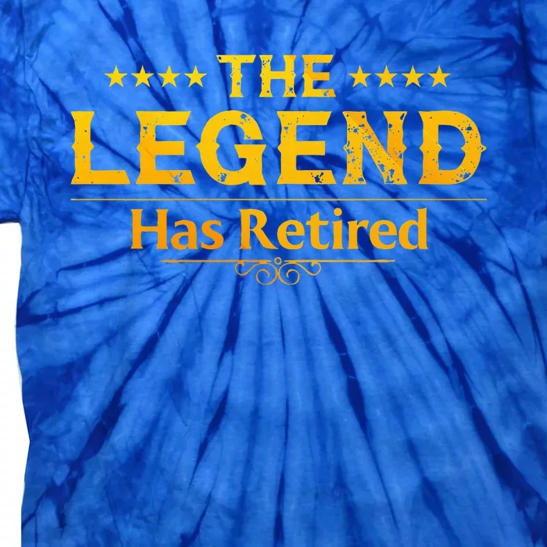 Retired Art For Women Retiring Retiree Retirement Tie-Dye T-Shirt