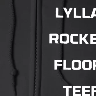 Rocket And Floor And Teefs Full Zip Hoodie