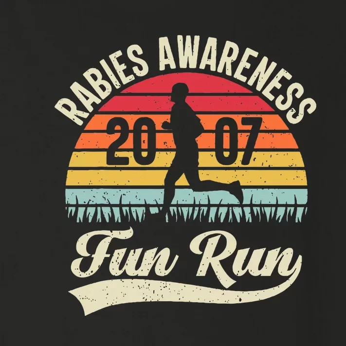 Rabies Awareness Fun Run Funny Tv Comedy Running Toddler Long Sleeve Shirt