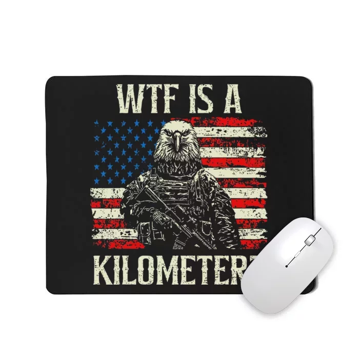 Retro American Flag Mousepad