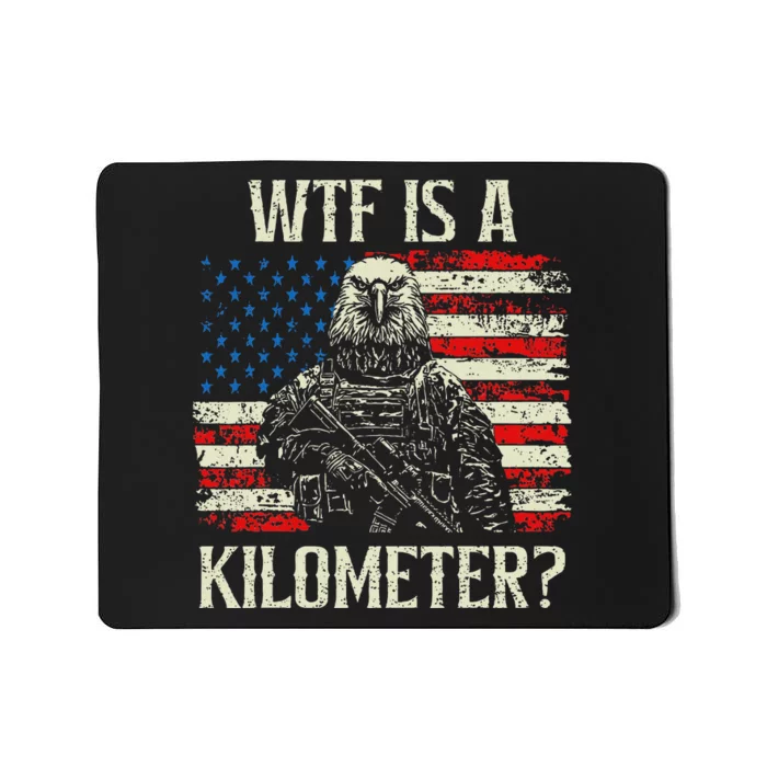 Retro American Flag Mousepad