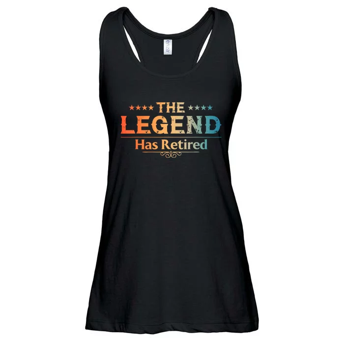 Retired Art For Women Retiring Retiree Retirement Ladies Essential Flowy Tank