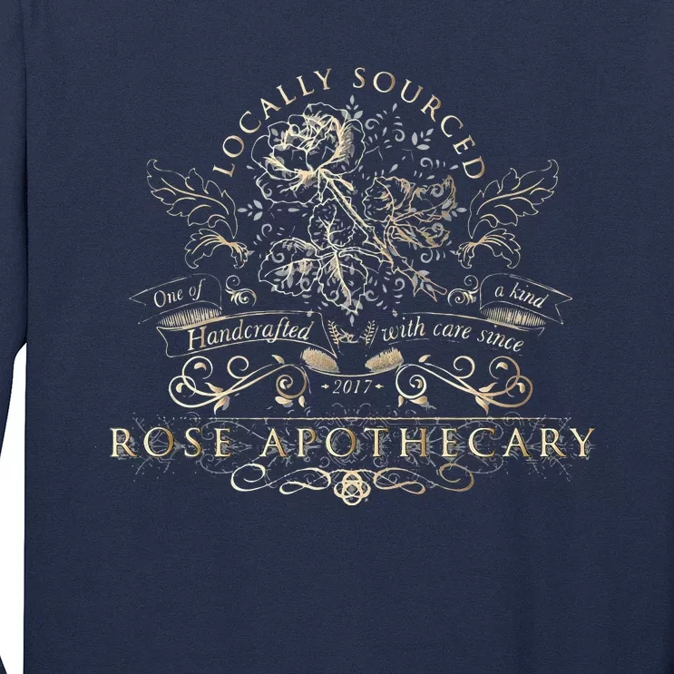 Rose Apothecary Floral Beige Long Sleeve Shirt | TeeShirtPalace