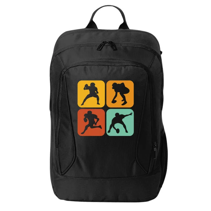 Retro American Football I Aesthetic I Football City Backpack