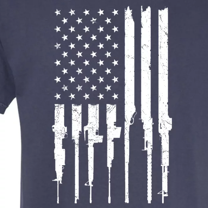 Rifle American Flag Garment-Dyed Heavyweight T-Shirt