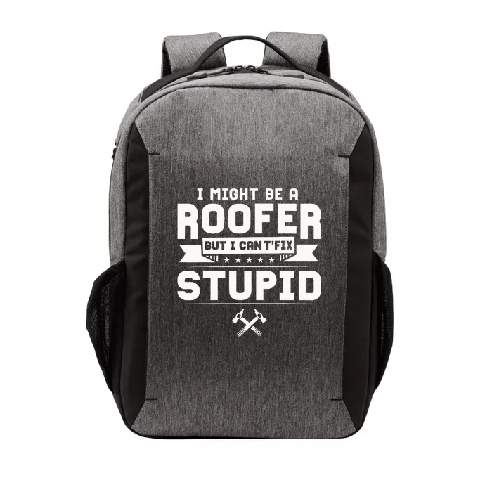 Roofer Apparel Funny Best Roofers Design Vector Backpack