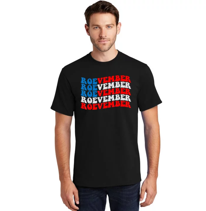 ROEVEMBER American Flag Shirt. Remember November 8, 2022 Tall T-Shirt