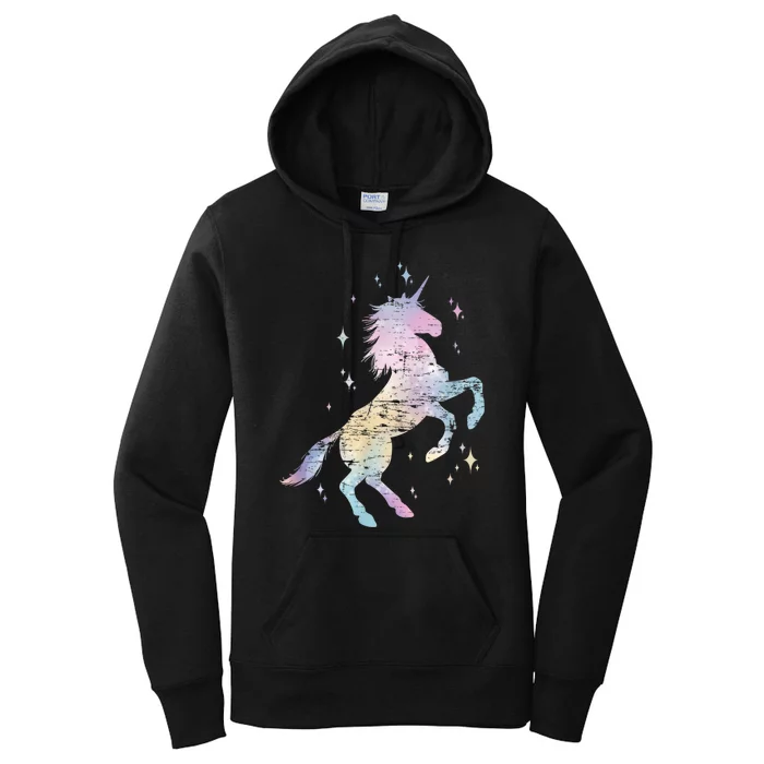 Rainbow Animal Fairy Unicorn Lover Girls Gift Unicorn Women's Pullover Hoodie