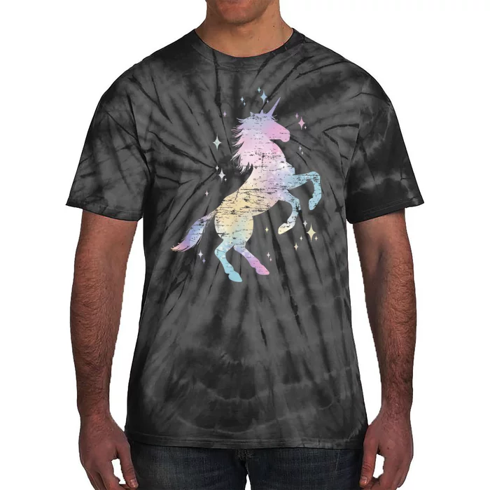 Rainbow Animal Fairy Unicorn Lover Girls Gift Unicorn Tie-Dye T-Shirt