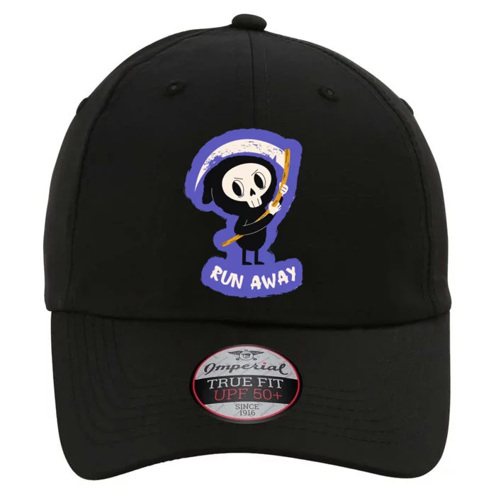 Run Away From The Reaper Cute Grim Reaper The Original Performance Cap