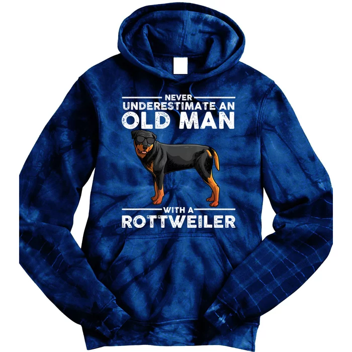 Rottweiler Art For Dad Grandpa Rottie Lover Rottweiler Tie Dye Hoodie