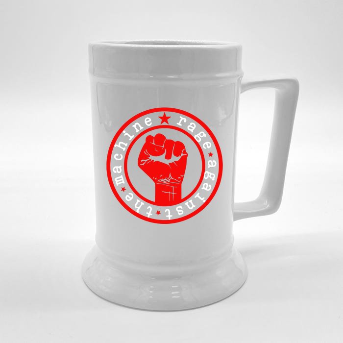 Rage Against Funny The Machine Front & Back Beer Stein