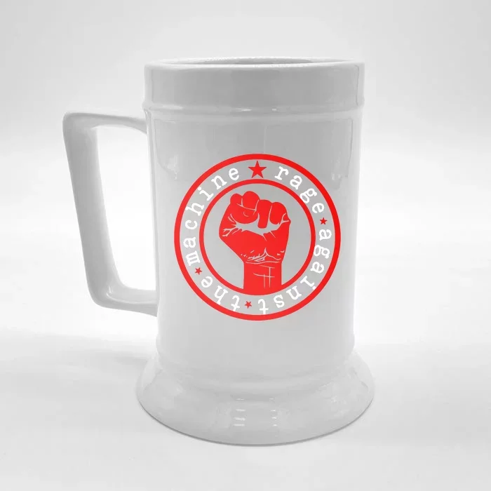 Rage Against Funny The Machine Front & Back Beer Stein