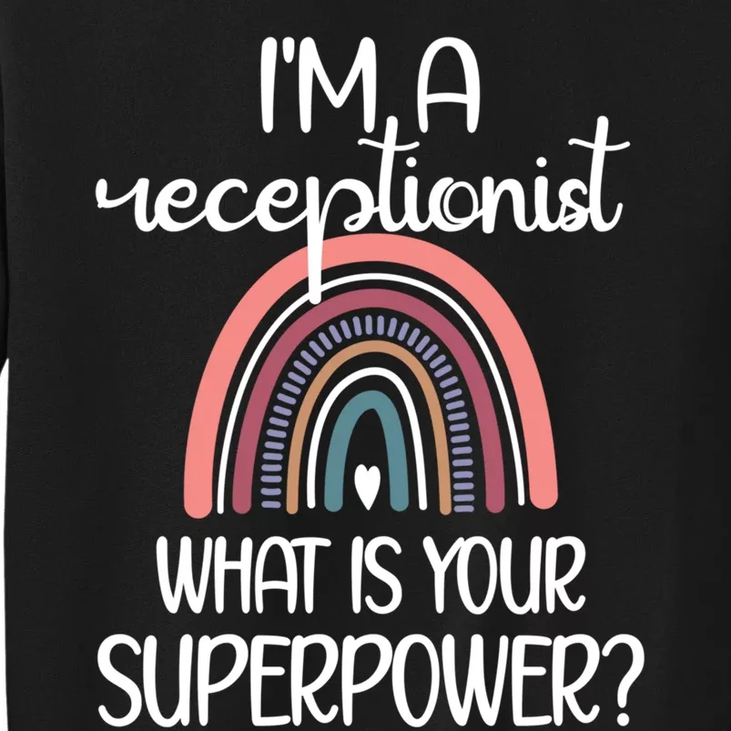 Receptionist Appreciation Front Desk Receptionist Gift Sweatshirt