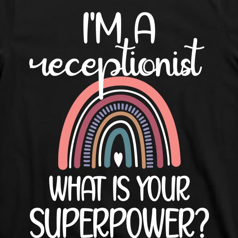 Receptionist Appreciation Front Desk Receptionist Gift T-Shirt