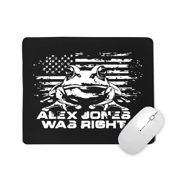 Right About Frogs Mousepad