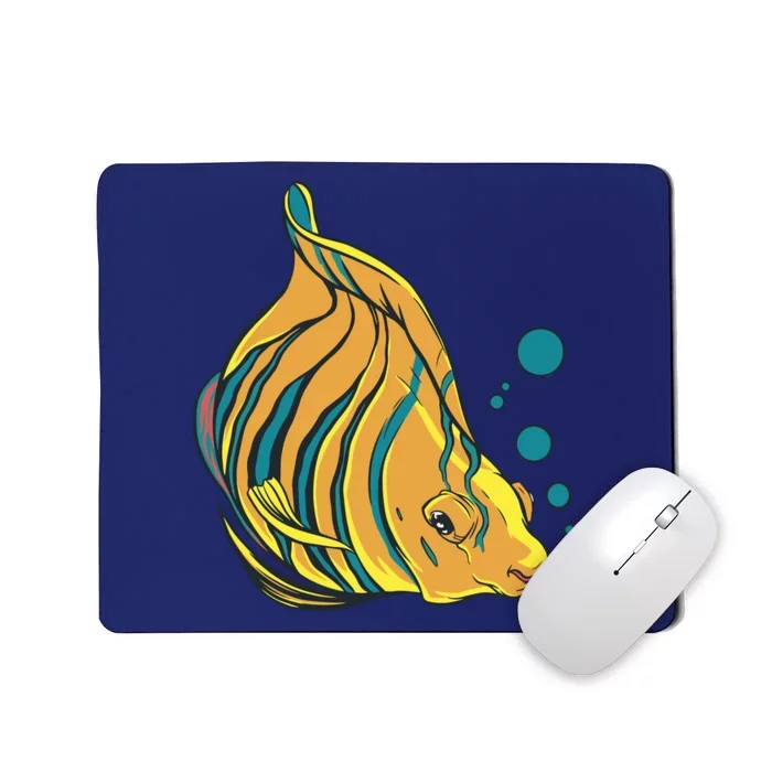 Royal Angel Fish Mousepad