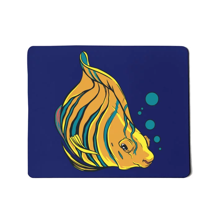 Royal Angel Fish Mousepad