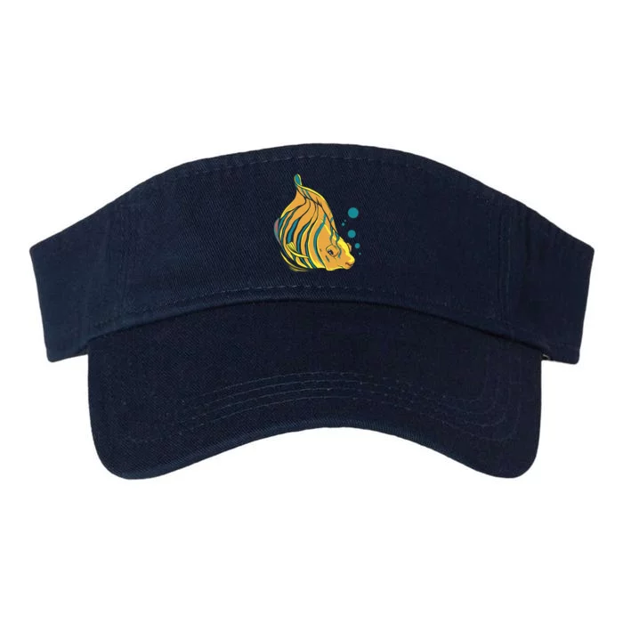 Royal Angel Fish Valucap Bio-Washed Visor