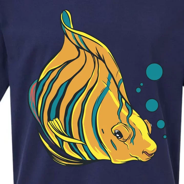 Royal Angel Fish Sueded Cloud Jersey T-Shirt