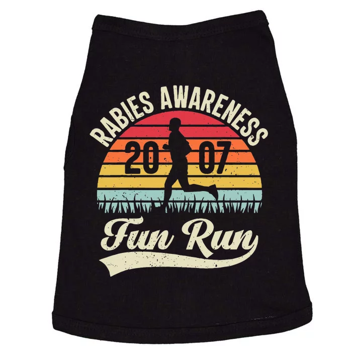 Rabies Awareness Fun Run Funny TV Comedy Running Doggie Tank