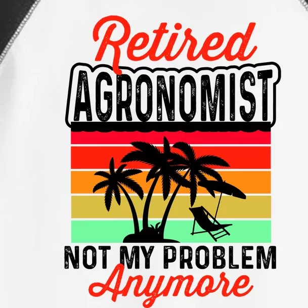 Retired AGRONOMIST Funny Toddler Fine Jersey T-Shirt