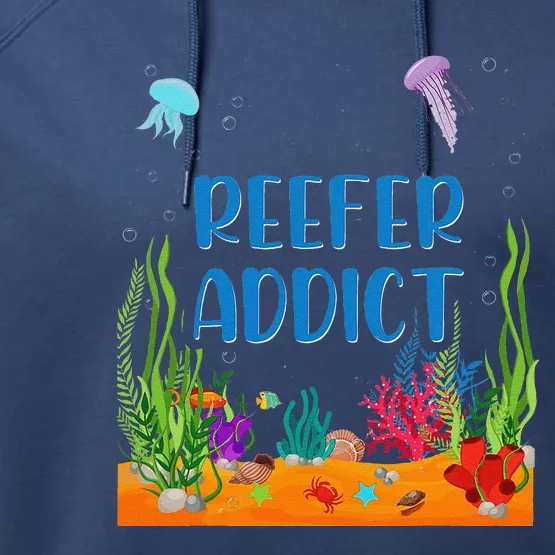 Reefer Addict Global Warming Earth Day Performance Fleece Hoodie