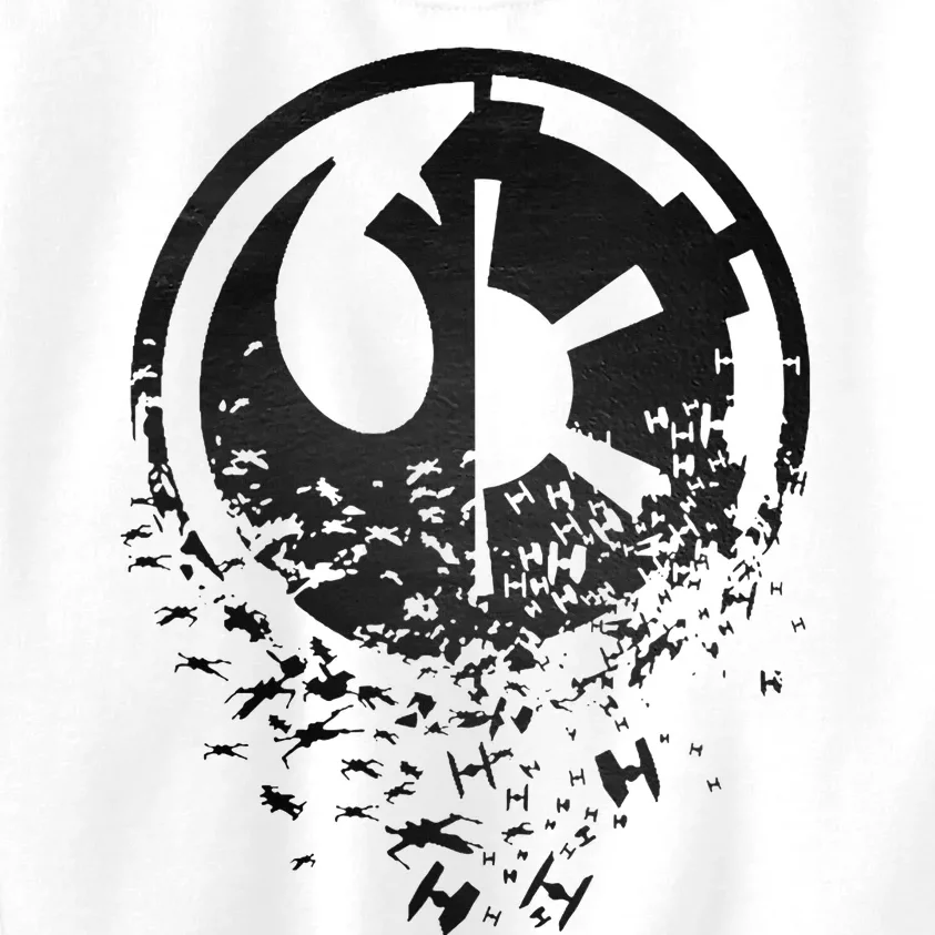 Rebel Alliance & Galactic Empire Split Kids Sweatshirt