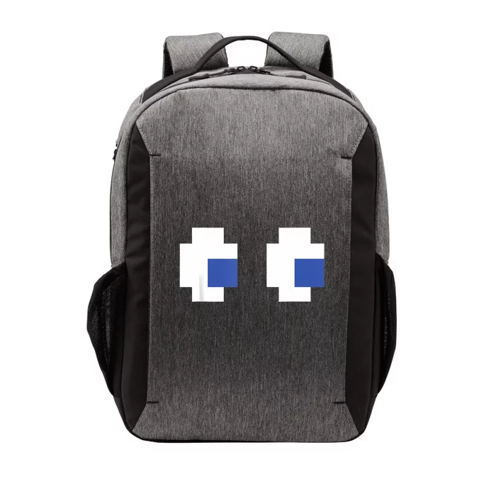 Retro Arcade Game Ghost Eyes Halloween Group Costume Vector Backpack