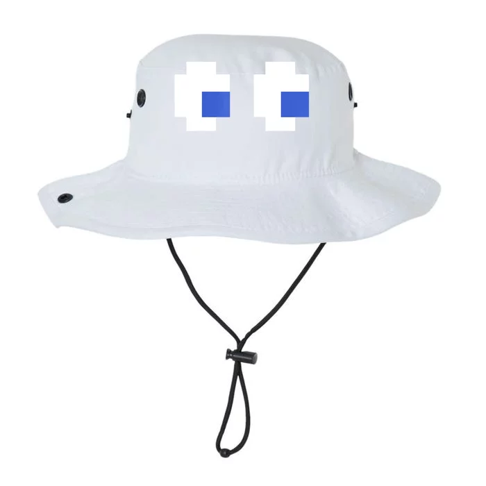 Retro Arcade Game Ghost Eyes 80s Halloween Group Costume Legacy Cool Fit Booney Bucket Hat