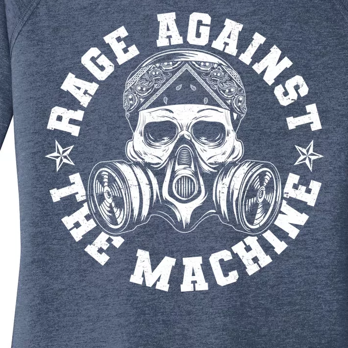 Rage Against The Machine Women's Perfect Tri Tunic Long Sleeve Shirt