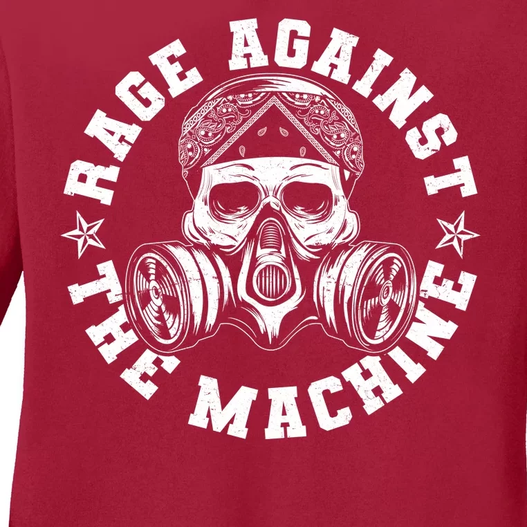 Rage Against The Machine Ladies Long Sleeve Shirt