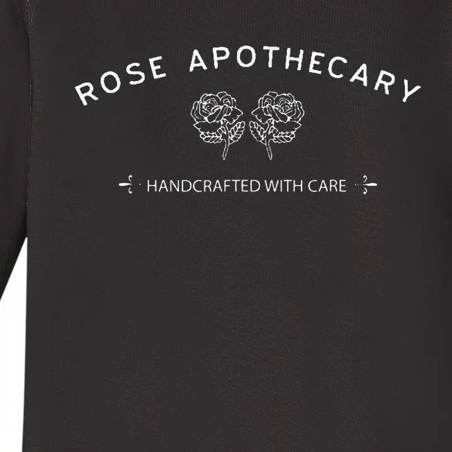 Rose Apothecary Handcrafted With Care Baby Long Sleeve Bodysuit