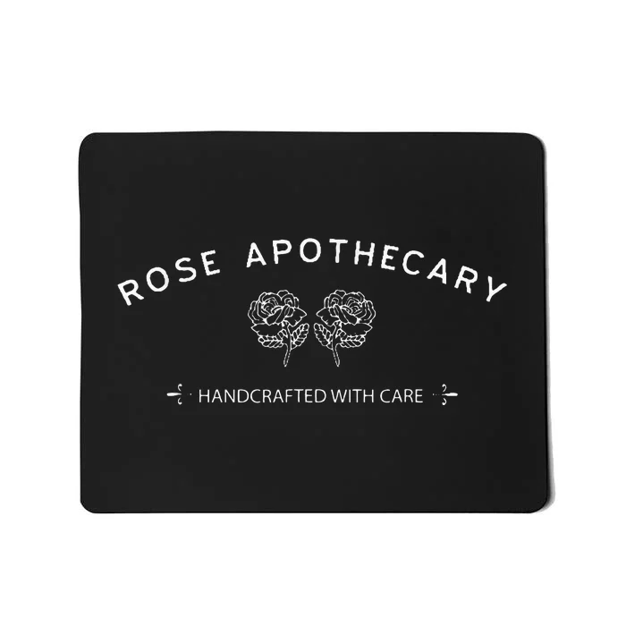 Rose Apothecary Handcrafted With Care Mousepad