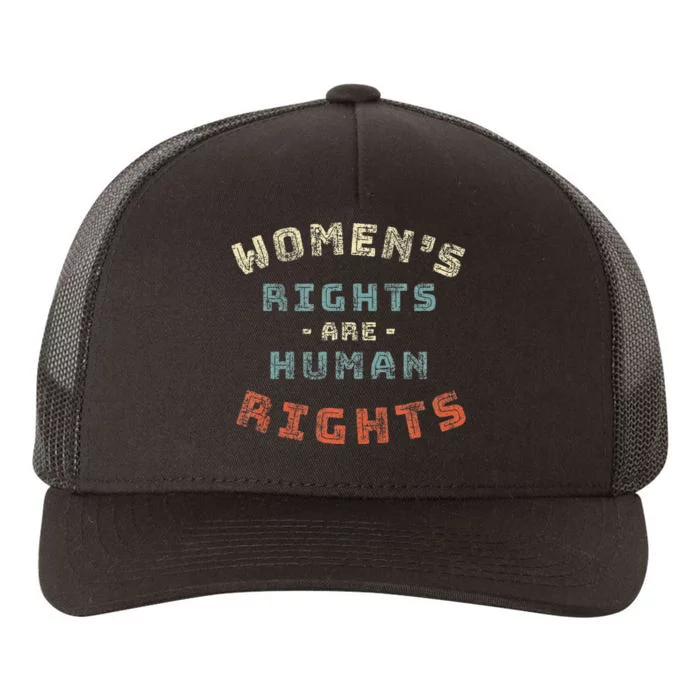 Rights Are Human Rights Feminist Yupoong Adult 5-Panel Trucker Hat