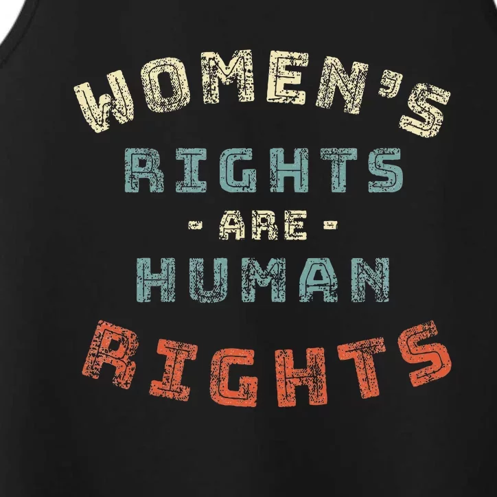 Rights Are Human Rights Feminist Performance Tank