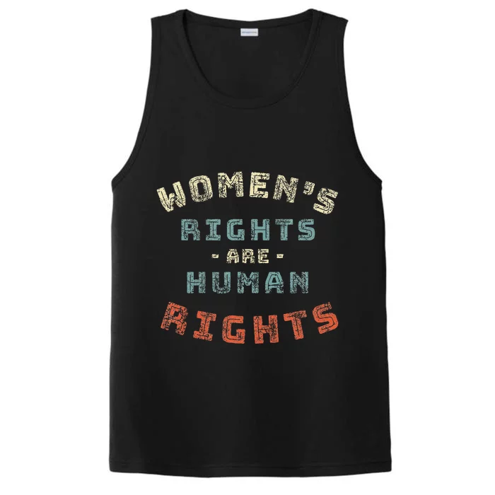 Rights Are Human Rights Feminist Performance Tank