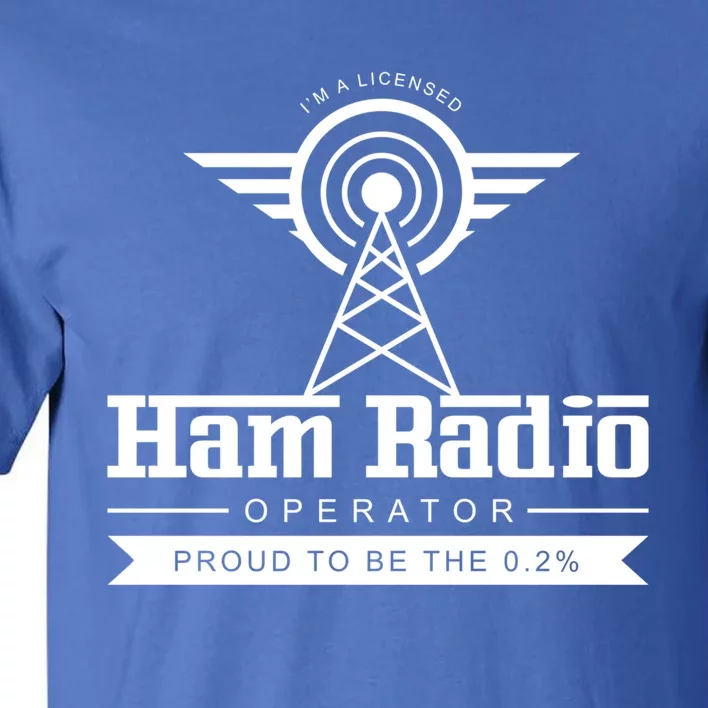 Radio Amateur Ham Radio Operator Administrator Gift Tall T-Shirt