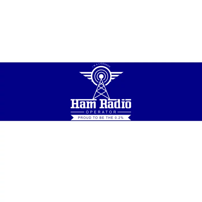 Radio Amateur Ham Radio Operator Administrator Gift Bumper Sticker