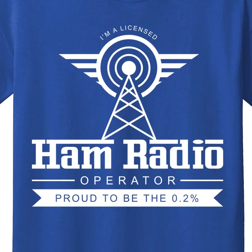 Radio Amateur Ham Radio Operator Administrator Gift Kids T-Shirt