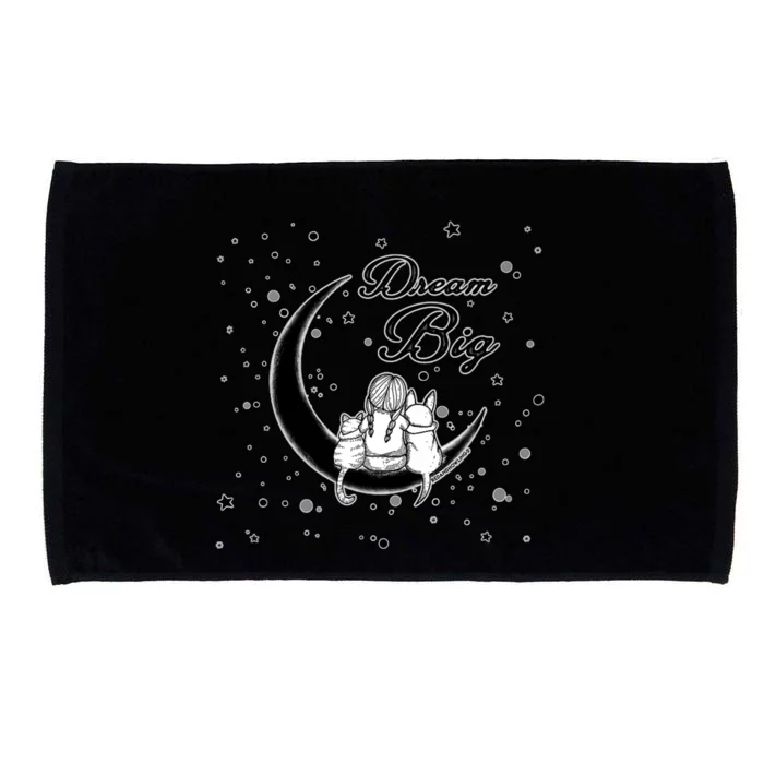 Red And Howling Dream Big Microfiber Hand Towel