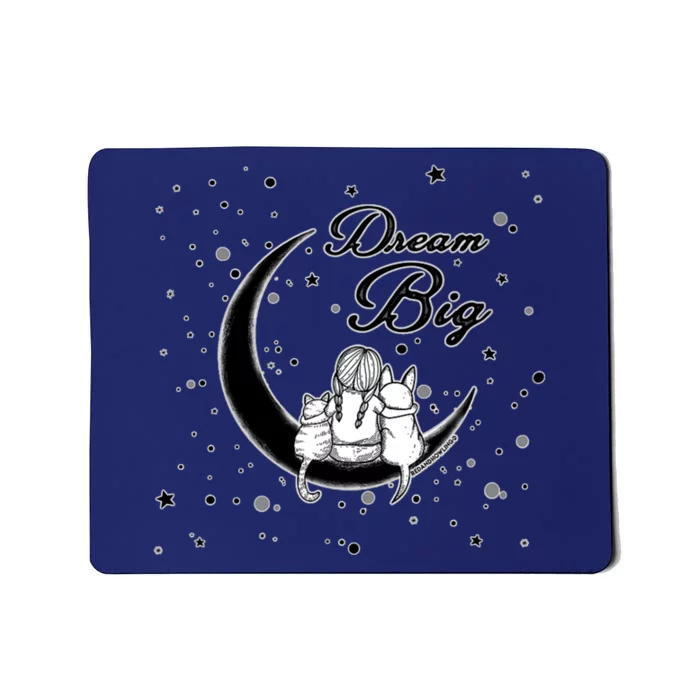 Red And Howling Dream Big Mousepad