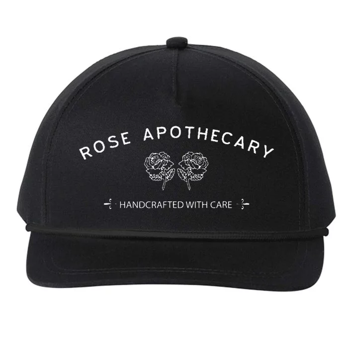 Rose Apothecary Handcrafted With Care Snapback Five-Panel Rope Hat