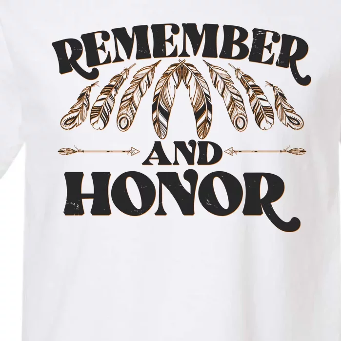 Remember And Honor Every Child Matters Garment-Dyed Heavyweight T-Shirt