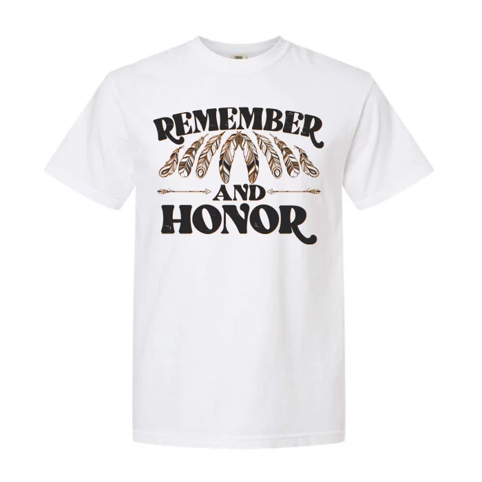 Remember And Honor Every Child Matters Garment-Dyed Heavyweight T-Shirt