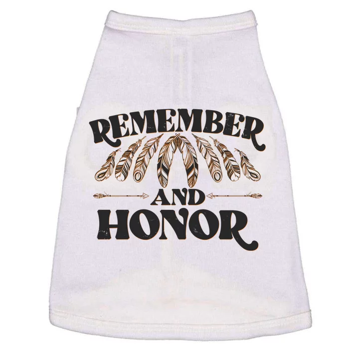 Remember And Honor Every Child Matters Doggie Tank