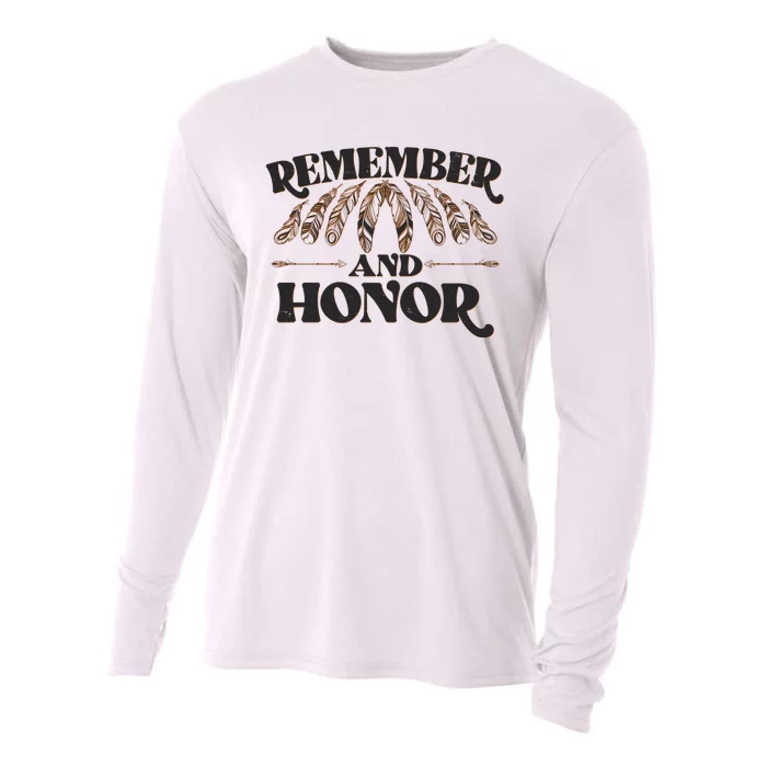 Remember And Honor Every Child Matters Cooling Performance Long Sleeve Crew