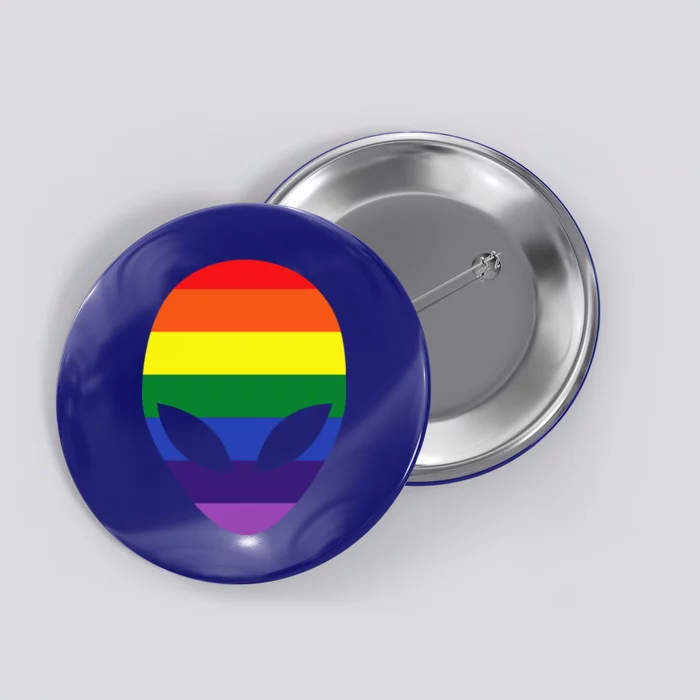 Rainbow Alien Button