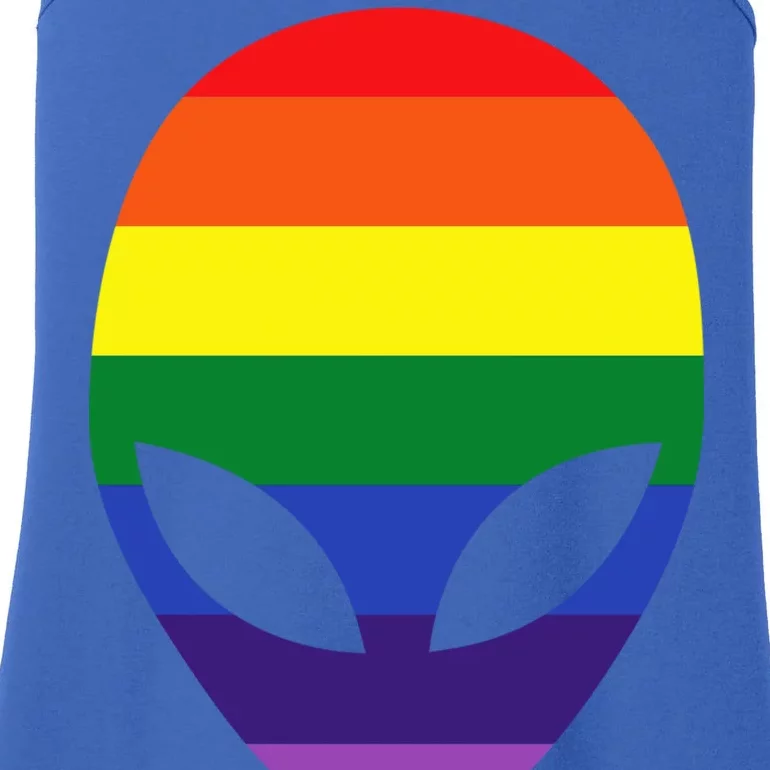 Rainbow Alien Ladies Essential Tank